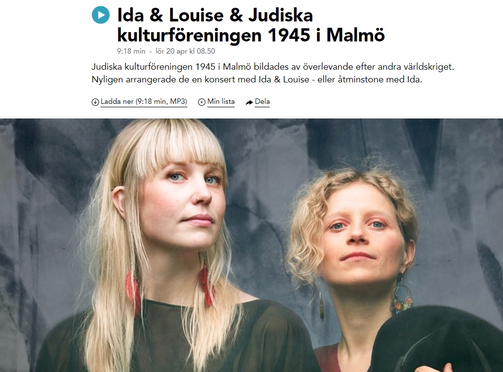 Ida och Louise radio 180419