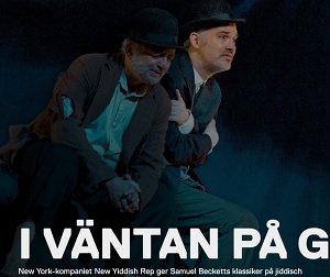 I väntan på Godot teateraffisch Dramaten 300P